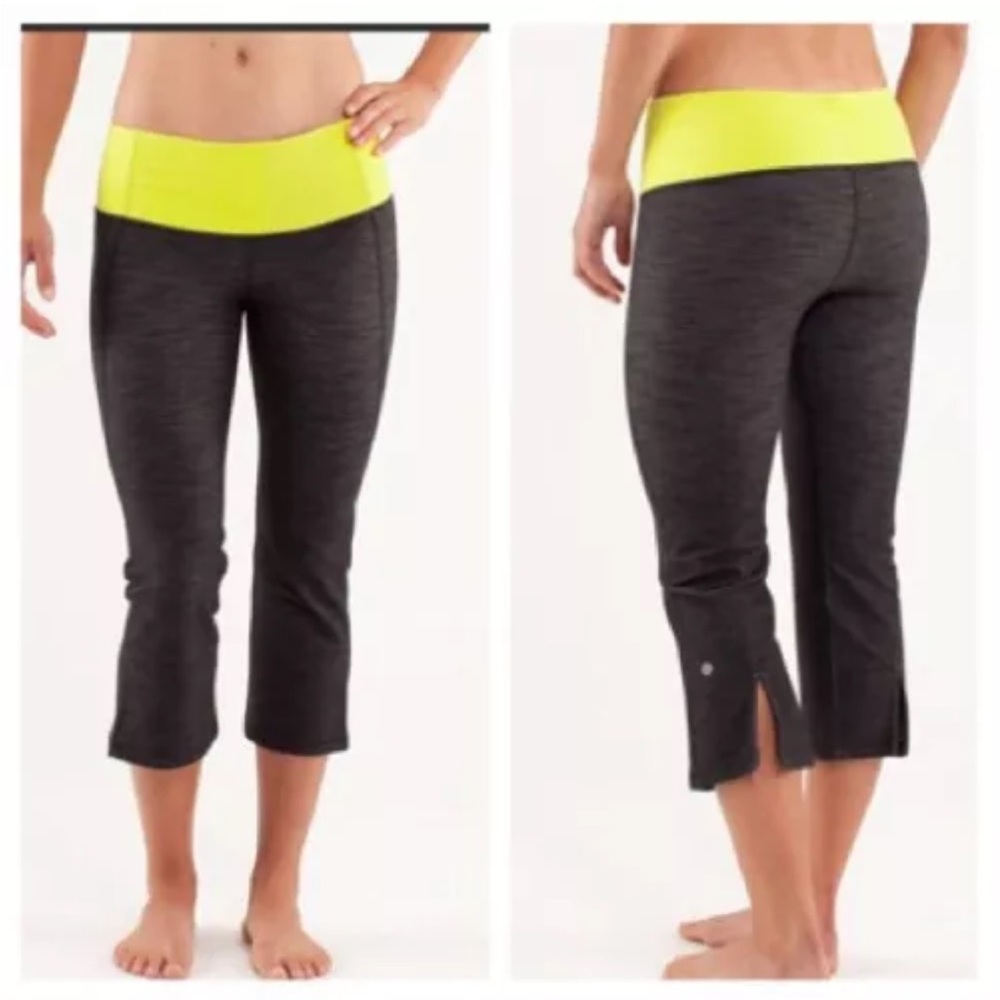 Lululemon Athletic Pants Yellow Band